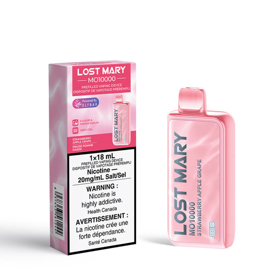 Lost Mary MO10000 Disposable - Strawberry Apple Grape (20mg)