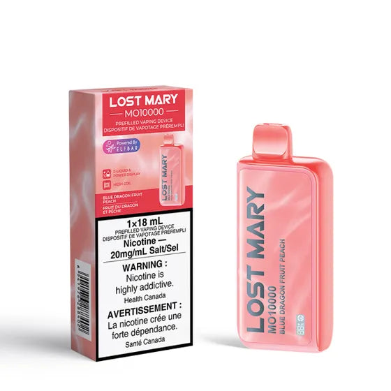 Lost Mary MO10000 Disposable - Blue Dragon Fruit Peach (20mg)